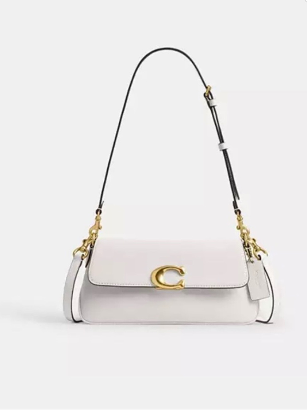 Coach Cream Jet Shoulder Bag in Chalk